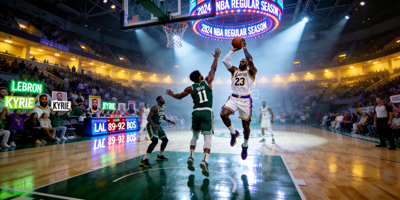 NBA篮球比赛直播现场画面